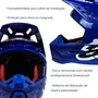 Capacete Off Road Alpinestars SM5 Corp Azul Gloss