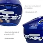 Capacete Off Road Alpinestars SM5 Corp Azul Gloss