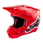 Capacete Off Road Alpinestars SM5 Corp Vermelho Gloss