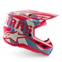 Capacete Off Road Alpinestars SM7 Beast Coast Cinza Claro Laranja