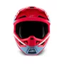 Capacete Off Road Alpinestars SM7 Beast Coast Cinza Claro Laranja