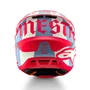 Capacete Off Road Alpinestars SM7 Beast Coast Cinza Claro Laranja