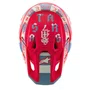 Capacete Off Road Alpinestars SM7 Beast Coast Cinza Claro Laranja