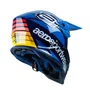 Capacete Off Road Asw Fusion 2.0 Relay Azul Marinho Laranja