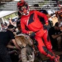 Capacete Off Road Asw R3 Victorious Preto Branco Vermelho