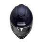 Capacete Fechado Racer1 Rc1 Preto Fosco Mais Viseira Rc1 Fumê