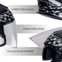 Capacete Aberto Racer1 Rc3 Wind-R Glory Preto Cinza Prata