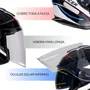 Capacete Aberto Racer1 Rc3 Wind-R Horizon Preto Branco Vermelho Azul