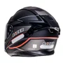 Capacete Aberto Racer1 Rc3 Wind-R Horizon Preto Cinza Vermelho