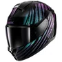Capacete Fechado Shark Ridill 2 Assya Preto Roxo