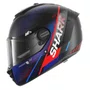 Capacete Shark Spartan RS Speed Tech Preto Vermelho Azul