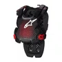 Colete Alpinestars A1 Pro Chest Protector Preto Vermelho