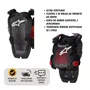 Colete Alpinestars A1 Pro Chest Protector Preto Vermelho
