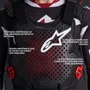 Colete Alpinestars A1 Pro Chest Protector Preto Vermelho Original