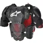 Colete Alpinestars A10 V2 Chest Protector Preto Vermelho