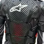 Colete Alpinestars A10 V2 Chest Protector Preto Vermelho