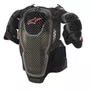 Colete Alpinestars A6 Chest Protector Preto Vermelho