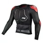 Colete Integral Off Road ASW Protec Preto Vermelho
