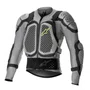 Colete Jaqueta Alpinestars Bionic Action V2 Cinz Pret Amarel
