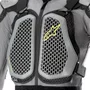Colete Jaqueta Alpinestars Bionic Action V2 Cinz Pret Amarel