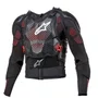 Colete Jaqueta Alpinestars Bionic Tech V3 Verme Branco Preto