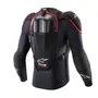 Colete Jaqueta Alpinestars Tech Air Off Road Preto Vermelho