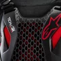 Colete Jaqueta Alpinestars Tech Air Off Road Preto Vermelho