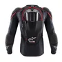 Colete Jaqueta Alpinestars Tech Air Off Road Preto Vermelho