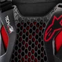 Colete Jaqueta Alpinestars Tech Air Off Road Preto Vermelho