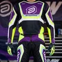 Conjunto ASW Image Cyber Preto Roxo Amarelo Fluo