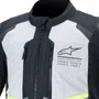 Jaqueta Alpinestars Andes Air Drystar Cinza Gelo Preto