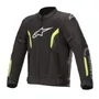 Jaqueta Alpinestars Ast V2 Air Preta Amarela Fluo