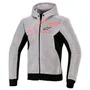 Jaqueta Alpinestars Chrome Superairflow Hoodie Preto Cinza