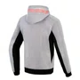 Jaqueta Alpinestars Chrome Superairflow Hoodie Preto Cinza
