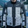 Jaqueta Alpinestars Cusco Drystar Gelo Cinza Escuro