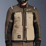 Jaqueta Alpinestars Cusco Drystar Marrom Alumínio Preta