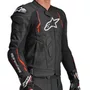 Jaqueta Alpinestars Dusk Airflow Preta Vermelha