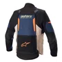 Jaqueta Alpinestars Halo Drystar Azul Khaki Laranja