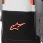 Jaqueta Alpinestars Halo Drystar Cinza Escuro Gelo Preto