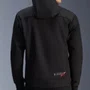 Jaqueta Alpinestars MM93 Radium Tech Hoodie Preta Vermelha