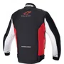 Jaqueta Alpinestars Monza Sport Preto Vermelho Branco