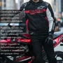 Jaqueta Alpinestars Monza Sport Preto Vermelho Branco