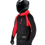 Jaqueta Alpinestars Most EQ Hybrid Hooded Preto Vermelho