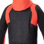 Jaqueta Alpinestars Most EQ Hybrid Hooded Preto Vermelho