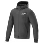 Jaqueta Alpinestars Radium Tech Hoodie Preta Branca