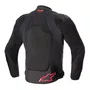 Jaqueta Alpinestars SMX Air Preto Vemelho Fluor