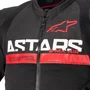 Jaqueta Alpinestars SMX Air Preto Vemelho Fluor