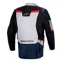 Jaqueta Alpinestars ST 1 WP Azul Escuro Preto Vermelho
