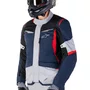 Jaqueta Alpinestars ST 1 WP Azul Escuro Preto Vermelho