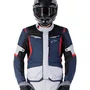 Jaqueta Alpinestars ST 1 WP Azul Escuro Preto Vermelho